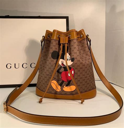 gucci mikey mouse bag|Gucci backpack Mickey Mouse.